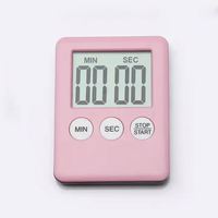 Timer Dapur Elektronik Digital Magnetik untuk Memasak dan Memanggang LCD Penghitung Mundur Jam Alarm Keras Penghitung Mundur WXY404