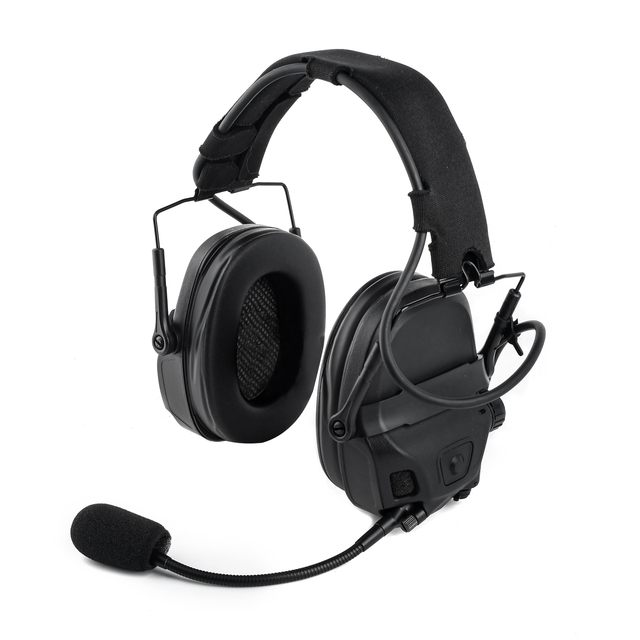 WADSN WZ223 Tactical Sports Headphones IP65 Waterproof with Noise Canceling Feature Outdoor Friendly Earphones