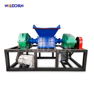 Trituradora de Chatarra Seca a Precio Competitivo, Diseño de Doble Eje para Aluminio, Motor de Cobre, Multifuncional, Popular en el Mercado de Reciclaje - Product Image 1