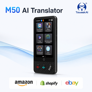 <span class=keywords><strong>Traduttore</strong></span> Vocale AI Portatile M50, 142 Lingue, Fotocamera 500W, Traduzione Foto, 19 Lingue Offline, <span class=keywords><strong>Traduttore</strong></span> Tascabile Intelligente Pro - Product Image 1
