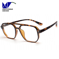 Monture de lunettes optiques TR90 personnalisée OEM, taille 52-17-145, légère et confortable, pour adultes unisexes, MOQ flexible (100 pièces)