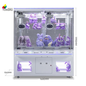 2-Spieler Großer Greifautomat im UFO-Design für Plüschtiere, Münzbetriebene Arcade-Spiele in Unterhaltungsorten, UFO-Fänger Greifkran - Product Image 1