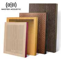 Panneau insonorisant perforé panneau mural acoustique panneau MDF