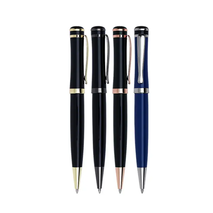 TTX Promotion stylo à bille métallique personnalisé de haute qualité avec boîte cadeau noire