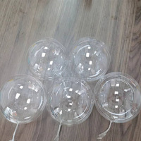 Ballons transparents Bobo de 8/10/18/24/36 pouces, ballons à l'hélium transparents pour décorations de mariage, fête d'anniversaire, cadeaux pour adultes, jouets, globos