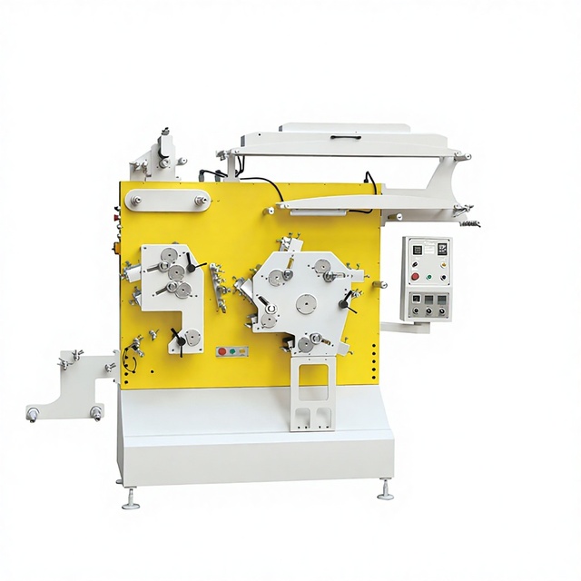 Flexo Label Printing Machine for Polyester Satin and Wash Care Garment Labels