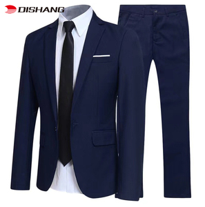 Nouvelle Arrivée Direct Usine – Costumes d'affaires <span class=keywords><strong>tendance</strong></span> pour hommes, fermeture simple boutonnage, grandes tailles, ensemble formel pour mariages et adultes - Product Image 2