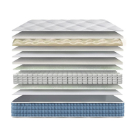 Matelas de lit confortable en mousse à mémoire de forme, lit Double, taille Double, printemps hôtel