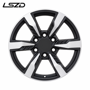 ล้อแม็กซ์ LSZD 17 18 20 นิ้ว 6x139.7 สีดำขัดเงา สำหรับ<span class=keywords><strong>รถ</strong></span>ยนต์โตโยต้า ไฮลักซ์ ทาโคมา ปราโด ฟอร์ด เรนเจอร์ มิตซูบิชิ แอล200 ไทรทัน - Product Image 1