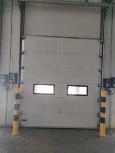 Portes industrielles sectionnelles commerciales Portes élévatrices verticales pour <span class=keywords><strong>garage</strong></span> industriel et entrepôt <span class=keywords><strong>automatique</strong></span> - Product Image 2