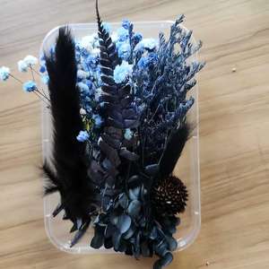Boîte de fleurs séchées mélangées pour loisirs créatifs, kit de fleurs séchées naturelles préservées pour scrapbooking, fabrication de cartes, décoration intérieure - Product Image 5