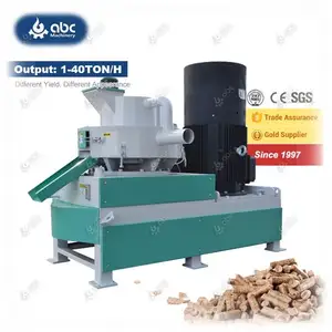 Evergreen BEST-Seller Large Ring Die Biomass Hard Wood Pellet Machine for Pelletizing Biofuel,Agricultural Waste,Rice Husk