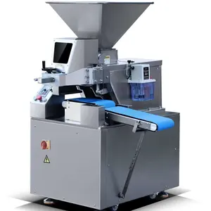 Automatic continuous dough divider/dough cutting machine combined rounder bakery machine