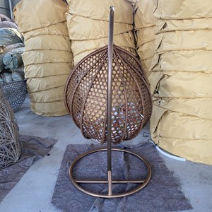 <span class=keywords><strong>Fauteuil</strong></span> <span class=keywords><strong>suspendu</strong></span> double en rotin pour extérieur, siège balançoire, mobilier de jardin, panier pour balcon – Vente en gros - Product Image 6