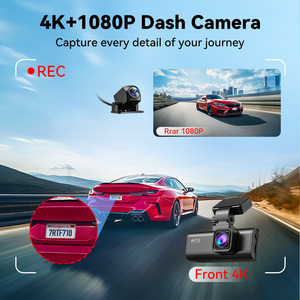 กล้องติดรถยนต์ REDTIGER รุ่น F7N ควบคุมผ่านแอพ มองเห็นในเวลากลางคืน WDR G-Sensor ความละเอียด 4K กล้องคู่หน้า-หลัง พร้อม WIFI และ GPS - Product Image 5