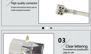 Elemento Calefactor Eléctrico Industrial Personalizado, Calentador de Bobina de 220v, Calentador de Banda Cerámica - Product Image 4