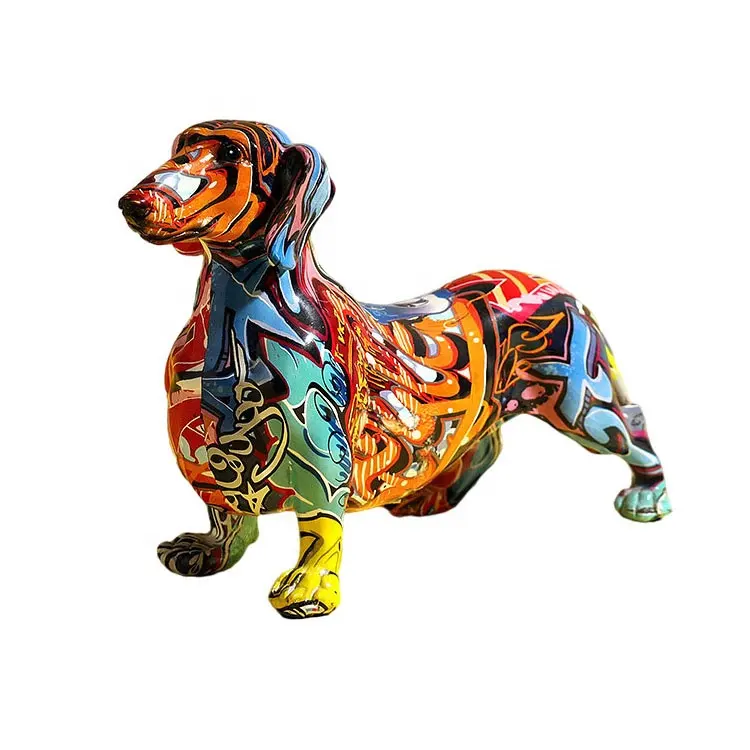 Nordic Modern Resin Crafts Figurines Animal Sculptures for Living Room Decorations