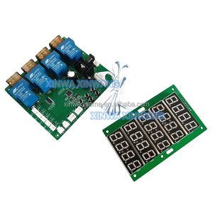 Bảng hẹn giờ chuyển tiếp 4 kênh cho Đồng Xu chấp nhận hóa đơn điện trên bộ điều khiển thời gian cho máy rửa xe Arcade và trò chơi vận hành bằng tiền xu - Product Image 4