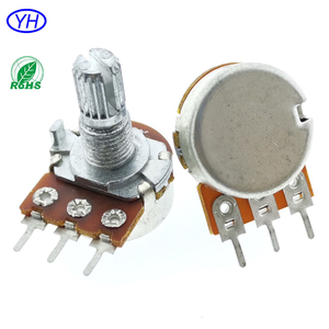 Potentiomètre rotatif mono de haute qualité 16 mm WH148 1K 5k 10k 20k 50k 100k 200k 500k alpha RV16 alps RK163 b200k - Product Image 1
