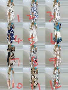 Abito Elegante da Donna Sexy con Gonna Lunga, Vestito in Jeans Maxi Casual Estivo Vintage Formale Taglie Forti - Ideale per Feste e Occasioni Speciali - Product Image 2