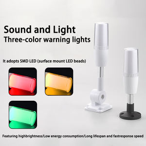 Alarma de luz de tres colores integrada LED CNTD 180 ° Alarma de luz y sonido plegable utilizada para automatización Industrial - Product Image 4