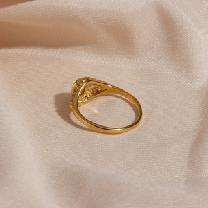 Anello di Gioielleria Dreamshow con Perla d'Acqua Dolce, Anello Unico in Oro con Perla, Gioiello Quotidiano con Motivo Floreale - Product Image 3