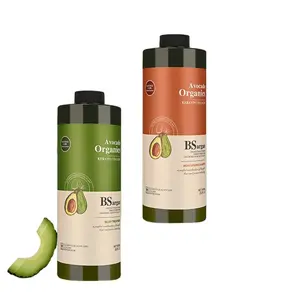 oem private label Organic Avocado Argan Oil Keratin Collagen Men Hair Care Products Moroccan Oil Shampoo and Conditioner