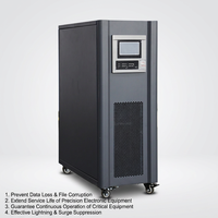 Onduleur triphasé sur tour de haute qualité avec onde sinusoïdale pure et écran LCD pour ordinateurs et réseaux