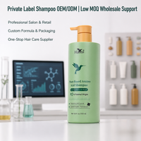 Shampooing pour cheveux OEM, marque privée, formule bio sans sulfate, soin capillaire naturel, extrait naturel, shampooing personnalisé au gingembre