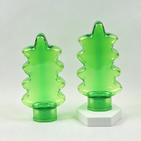 Bouteille diffuseur de parfum vide en plastique de 100 ml en forme de sapin de Noël, qualité alimentaire, pour emballage d'huiles essentielles et de parfums - Vente en gros