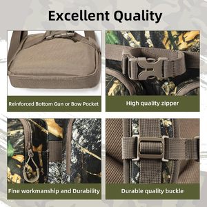 Mochila Táctica de Camuflaje para Deportes al Aire Libre, Caza, Senderismo, Campamento y Tiro, Muestra Gratuita - Product Image 6