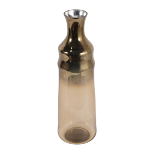 Vaso moderno in vetro smerigliato, alto, per decorare soggiorno, camera da letto e ufficio - Product Image 3