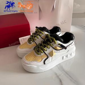 Zapatos Casuales de Piel de Becerro de Alta Calidad para Hombre y Mujer, con Cordones, Transpirables, para Deportes al Aire Libre, Verano y Otoño - Product Image 5