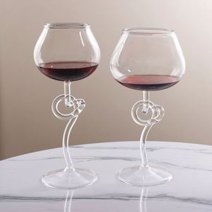 Copas <span class=keywords><strong>de</strong></span> <span class=keywords><strong>Vino</strong></span> <span class=keywords><strong>de</strong></span> Cristal <span class=keywords><strong>de</strong></span> Estilo Europeo con Tallo Trenzado, Copas para <span class=keywords><strong>Vino</strong></span> <span class=keywords><strong>Dulce</strong></span>, Copas para <span class=keywords><strong>Vino</strong></span> <span class=keywords><strong>Tinto</strong></span>, Ideales para Bodas y Fiestas - Product Image 1