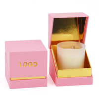 Ali Seclect – boîte d'emballage cadeau en carton de luxe rond rigide pour bougie, personnalisé