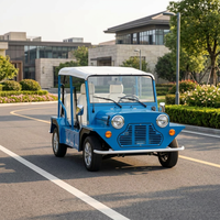 Nouvelle Voiture Électrique Style MOKE 2026, 4 Places, Batterie Lithium 96V, Mini Voiturette de Golf avec Autonomie de 150 km