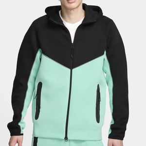 Sudadera con Capucha para Hombre Wembly Sports, Estilo Deportivo, Otoño, Resistente al Viento, Transpirable, Poliéster y Algodón, Corte Regular, Color Sólido - Product Image 2