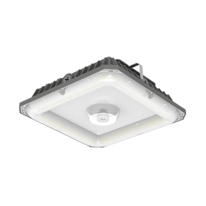 Projecteur LED multifonction 60W 100W à détection micro-ondes pour station-service, solution d'éclairage IP65 pour entrepôt et résidentiel - Product Image 1