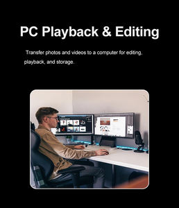 Cámara Web WiFi con Estabilizador de Gimbal de 6 Ejes, Control por Aplicación WiFi, Grabadora de <span class=keywords><strong>Video</strong></span> Vlog 4K - Product Image 5