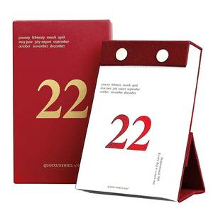 Calendriers colorés et mignons pour un an, <span class=keywords><strong>calendrier</strong></span> de bureau, planificateur périodique pour le travail et l'apprentissage, papeterie personnalisable, 2024 - Product Image 1