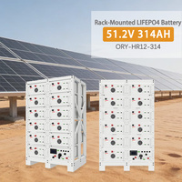 Dispositif d'extinction d'incendie intégré 614,4V 314Ah 192,92KWh IP21 ORY-HR12-314 Batterie haute tension