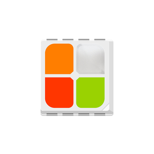 Fosforo RGBW 3838 a Gamma Cromatica Completa, Rosso 3V 0.5W 1W 4 in 1 Colori, Alta Resa Cromatica CRI95, Dimmerazione Intelligente per Lampade Smart Home e Commerciali - Product Image 2