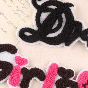 Applique en chenille personnalisée, grande, colorée, à motifs de rêve, pour les fêtes, à coller au fer à repasser, fabriquée en usine certifiée - Product Image 4