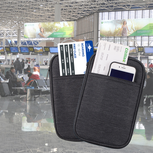 Travel <strong>Passport</strong> Card Wallet Family <strong>Passport</strong> <strong>Holder</strong> RFID Blocking Waterproof Bag <strong>Document</strong> Card Organizer <strong>Holder</strong> for Women Men - Product Image 1