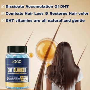 OEM/ODM DHT Blocks Block Block Gummies, Biotina, Apoya la Salud del Cabello y la Salud Masculina y Femenina, 60 unidades - Product Image 3