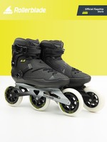 Patins à roulettes Rollerblade E2 110 professionnels pour adultes, hommes, pour le patinage de vitesse en marathon avec roues planaires