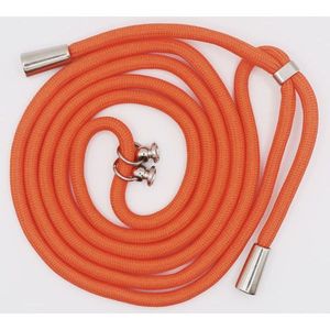 Orange Jump <b>Rope</b> With Metal Handles For Fitness <b>Exercise</b> Training Workout Equipment - Product Image 1
