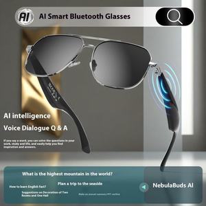 Lunettes Intelligentes GY100 AI Traduction BT 100 Interprétation Multilingue en Temps Réel Écoutez des Chansons et Répondez aux Appels - Product Image 2