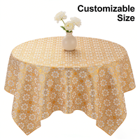 Nouvelles Rouleaux de Nappe Jetables en PVC Doré Effet Sergé Personnalisables, Solides, Modernes, Imperméables et Écologiques pour Usage Domestique – Vente Directe Usine 2025