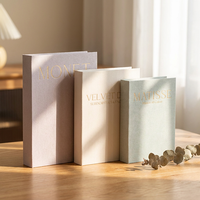 Boîte de rangement discrète en forme de livre pour bibelots et bijoux – Organisateur de bureau unique et élégant pour la maison